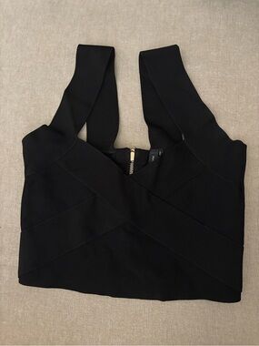 Marciano bodycon crop top